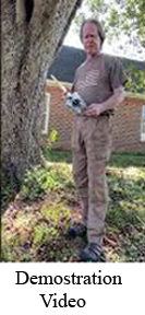 YouTube video of how to pickup pecans with a pecan picker